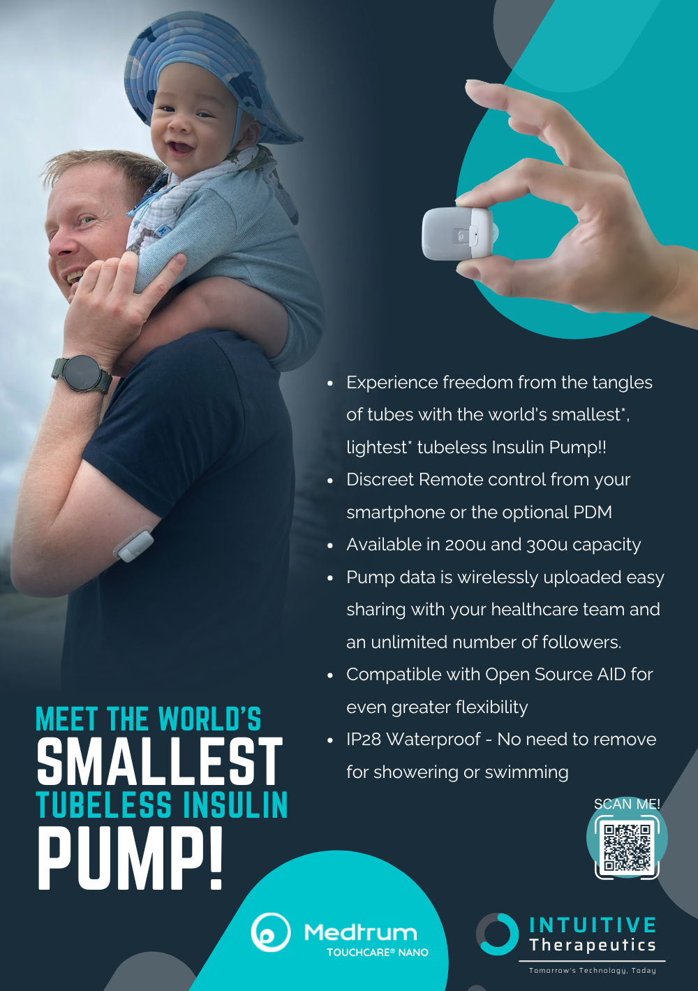 Meet the Worlds Smallest Patch Pump Meet the Worlds Smallest Patch Pump